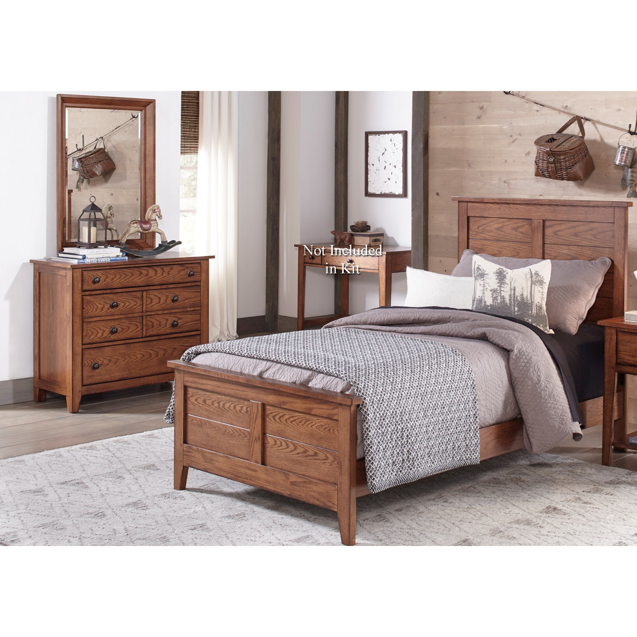 Liberty Furniture Grandpa's Cabin Twin Bedroom Group Novello Home